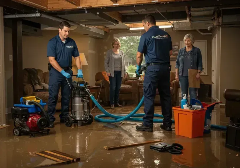 Basement Water Extraction and Removal Techniques process in Muniz, TX